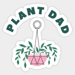 Plant Dad , Plant daddy , Plant dad git, Plant lover gift,  Plant Parent gift  V2 Sticker